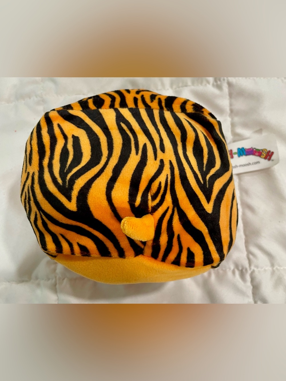 Moosh-Moosh Squared Flip ‘Ems Reversible “Mac” the Tiger Shark Small Plush- EUC - Picture 8 of 11